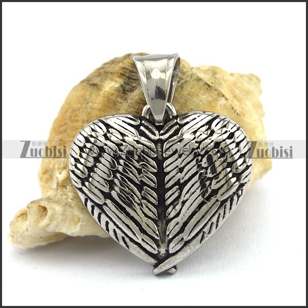 Solid Heart Pendant p002578