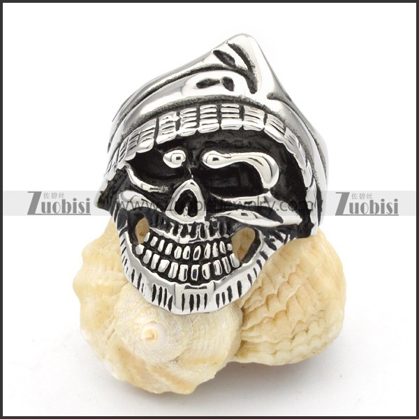 Stainless Steel Skull Rings -r000418