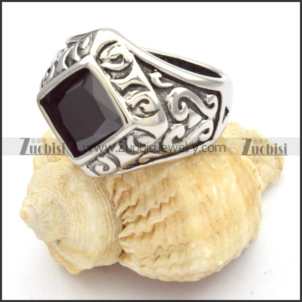 Stainless Steel Stone Stone Rings -r000491