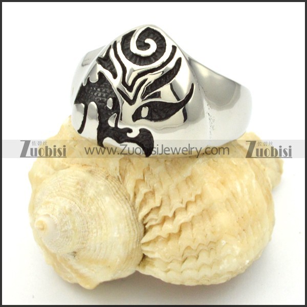 Stainless Steel Skull Rings -r000435