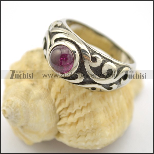 Purple Opal Stone Ring for Women with US size from 7 to 11 r001725