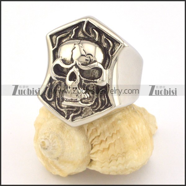 skull rings r001330