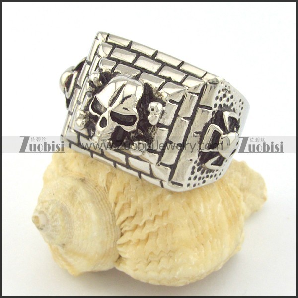 skull rings r001329