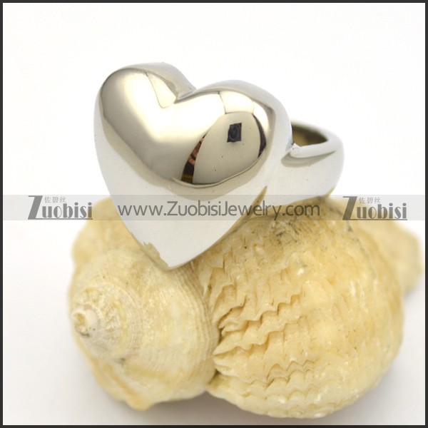 shiny heart ring r001649