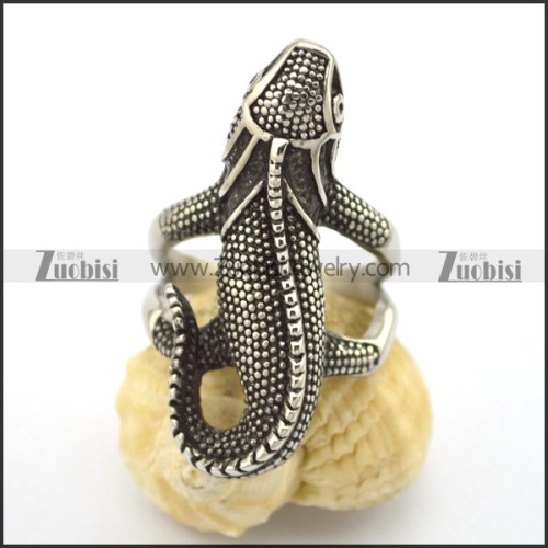 unique lizard ring r001998