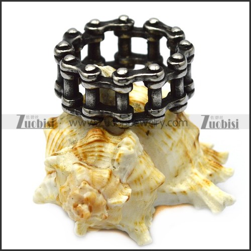 blacken stainless steel bicycle chain ring for riders r005728