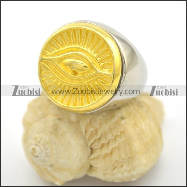 Special Gold-plating Evil Eye Ring r002409