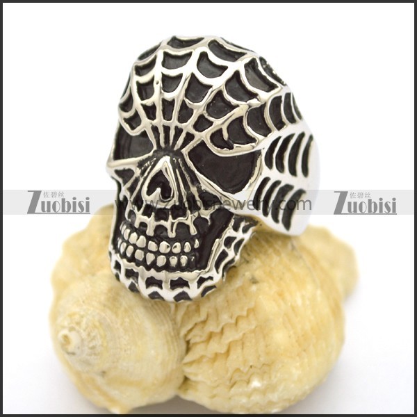 Spider Skull Ring r002772