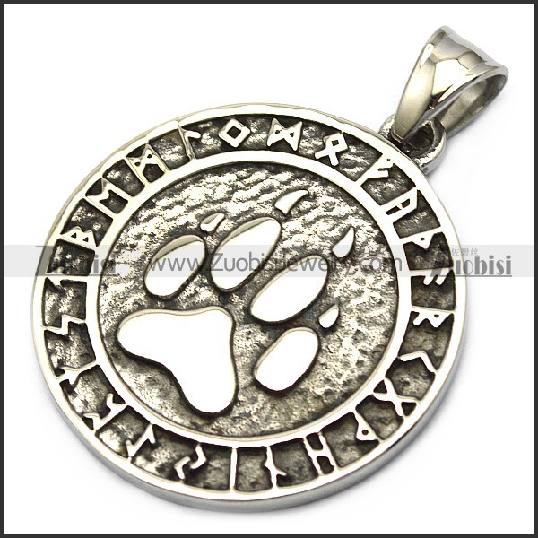 Ancient Viking Bear Paw Pendant p007866