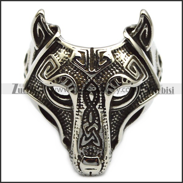 Viking Wolf Ring r005924