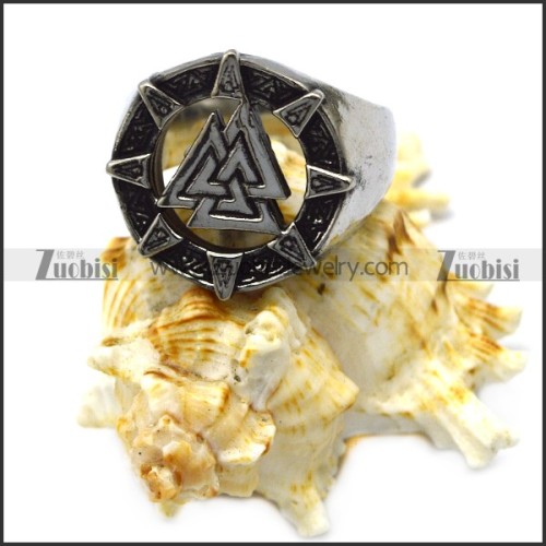 stainless steel viking ring r005957