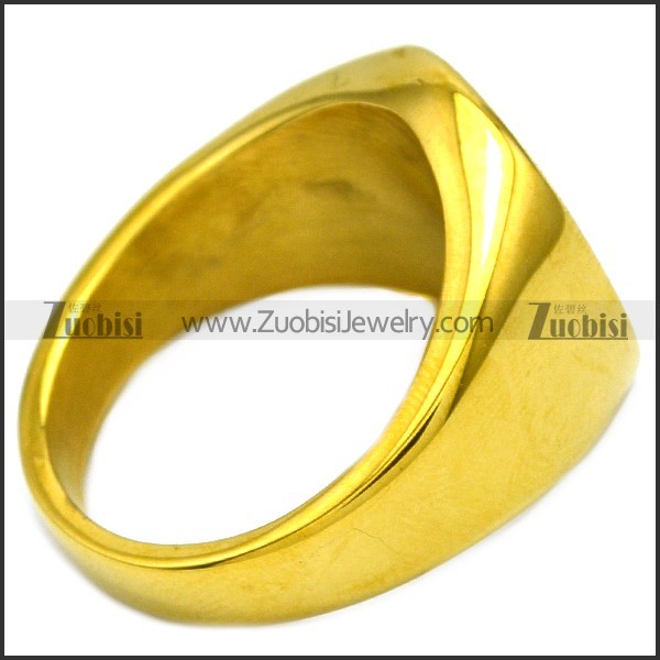 Stainless Steel Islamic Rings for Muslim Men r006346