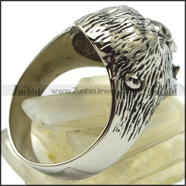 Stainless Steel Gorilla Ring r006563