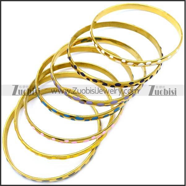 Stainless Steel Bangles b008724