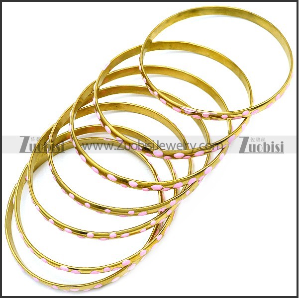 Stainless Steel Bangles b008725