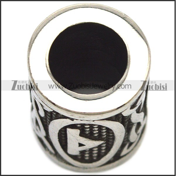 Stainless Steel Beard Beads a000871