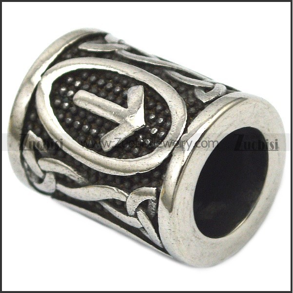 Norse Rune Beads for Viking's Hair Braids a000876
