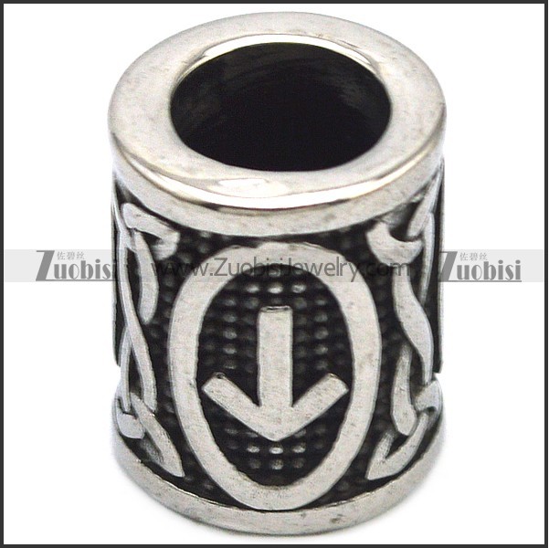 Norse Rune Beads for Viking's Hair Braids a000876