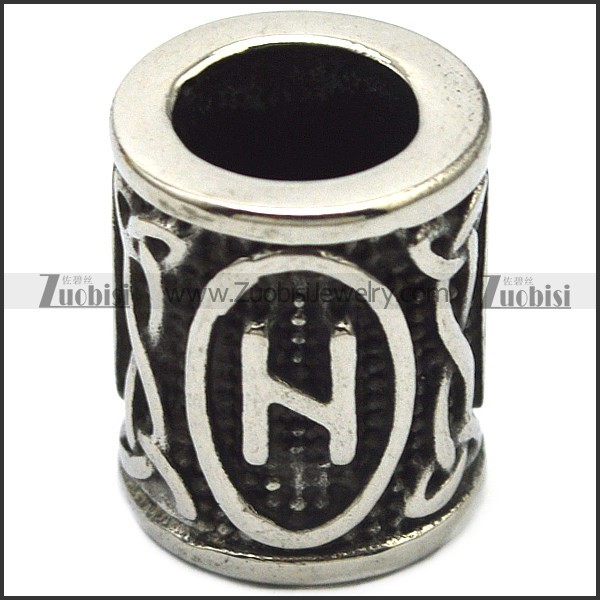 Super Quality Stainless Steel Beard Beads a000878