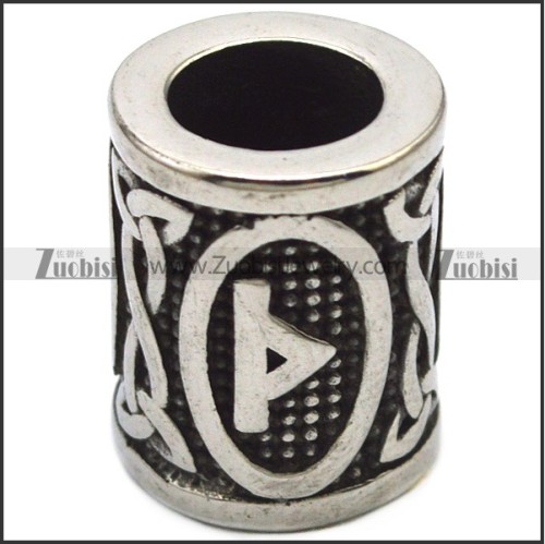 Stainless Steel Beard Beads a000871