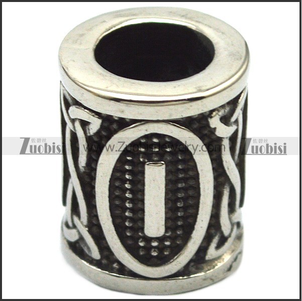Wholesale Viking Runes Beard Beads a000873