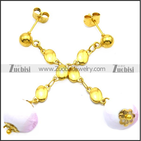 Stainless Steel Earring e001731