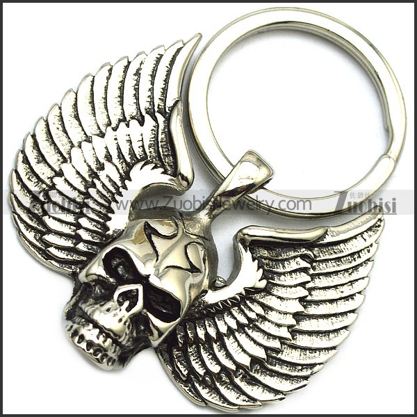 Designer Skull Shaped Motor Bike Key Chain for Gift k000039