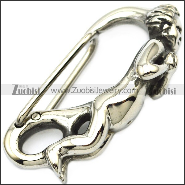 Boy Clasp in Stainless Steel a000929