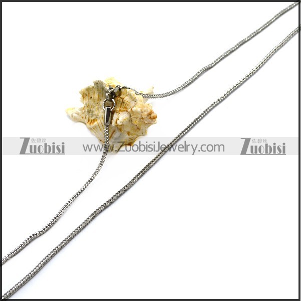 2MM Shiny Silver Stainless Steel Franco Chain n002731