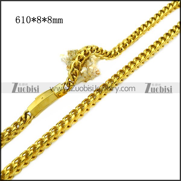 Stainless Steel Franco Chain n002823