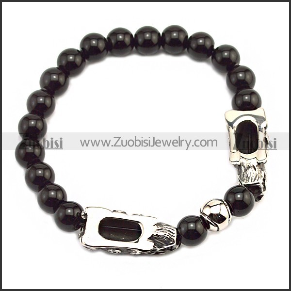 Fashion Antique Lucky Feng Shui 3D Pixiu Bracelet b009630