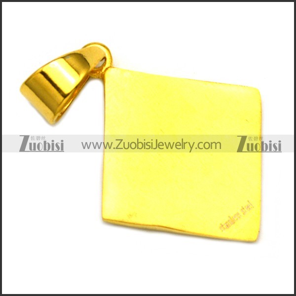 Stainless Steel Pendant p010220