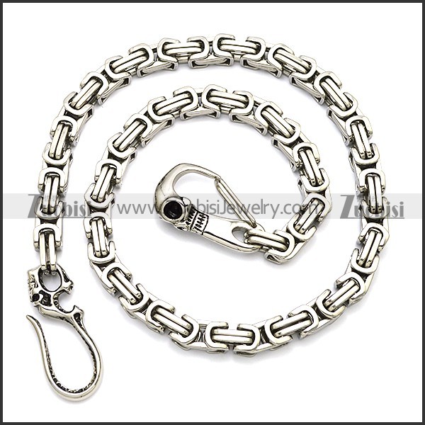 Skull Wallet Chain Biker Custom y000058