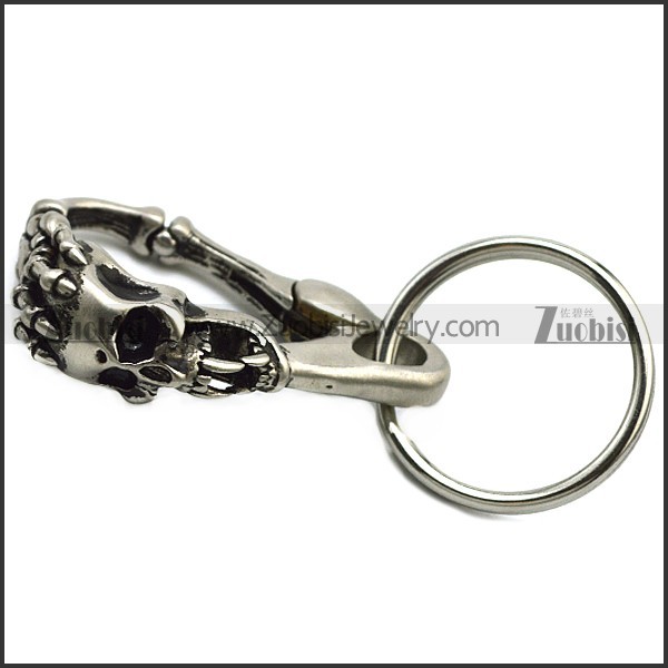 Stainless Steel Vampire Keyring k000066