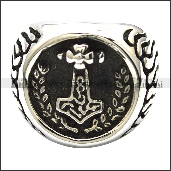 thor hammered rings for wholesale online -r001088