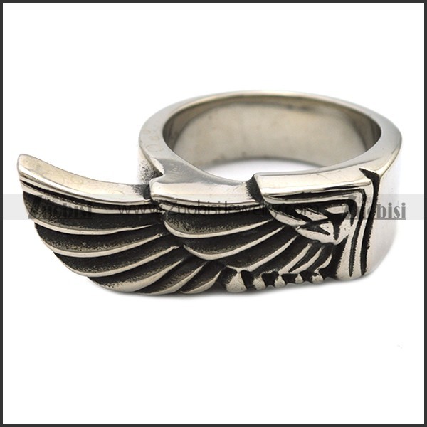Angel Wing in Stainless Steel - r000092