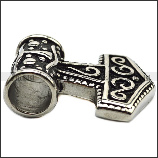 beautiful oxidation-resisting steel Hammer of Thor Big Pendant for Motorcycle Bikers - p000584