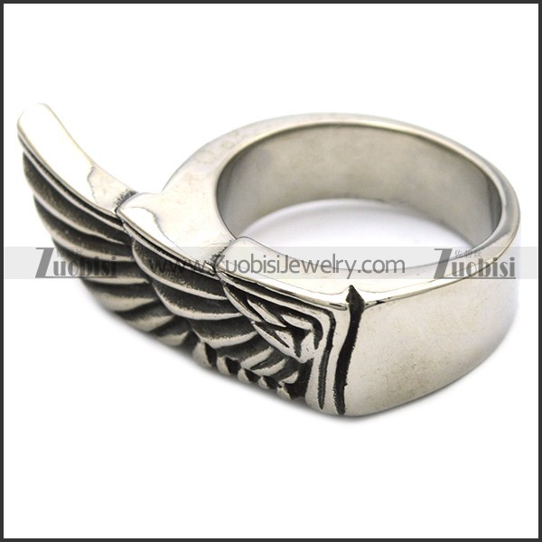Angel Wing in Stainless Steel - r000092