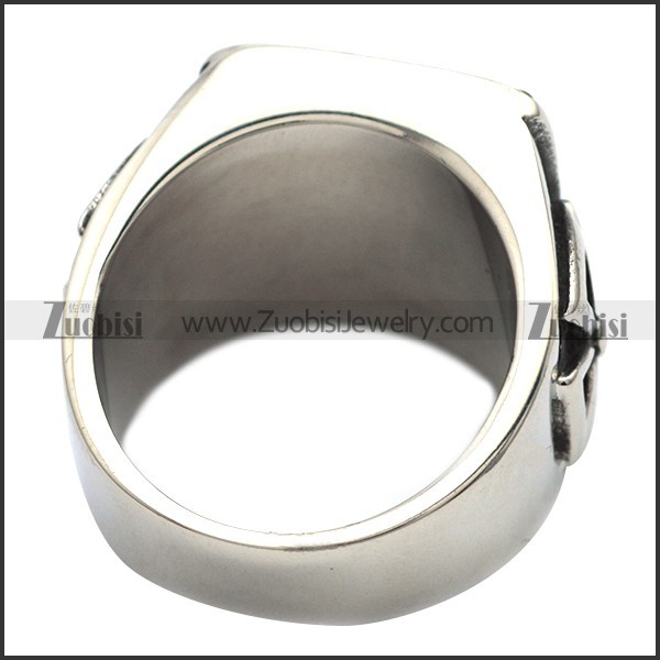 World War Germany Cross Stainless Steel ring - r000310