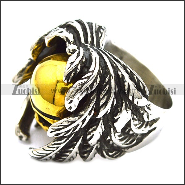 316l stainless steel ring r001170