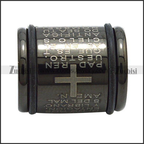 Stainless Steel Scripture Pendant -JP050404