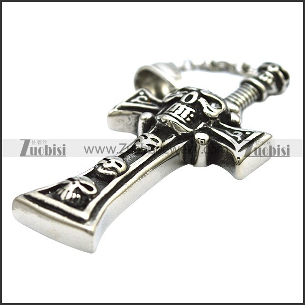 Stainless Steel Cross Pendant -p000766