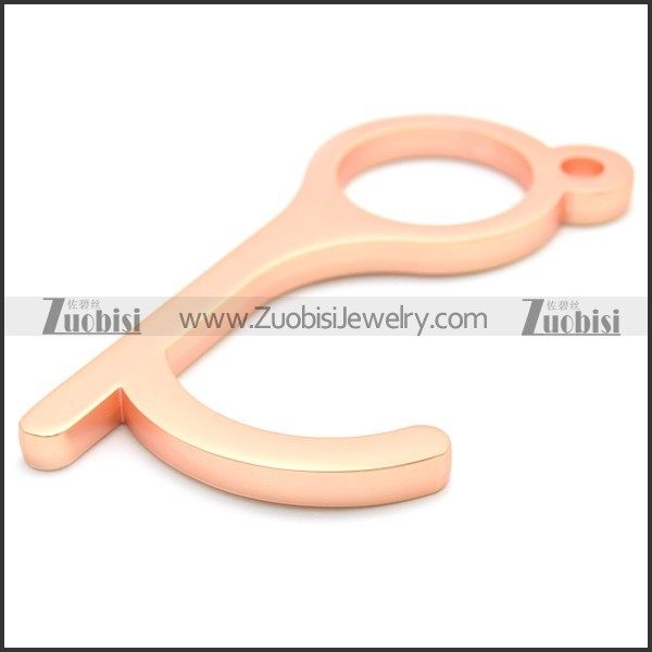 Rose Gold Plating Press Button without Touching Keychaina001007