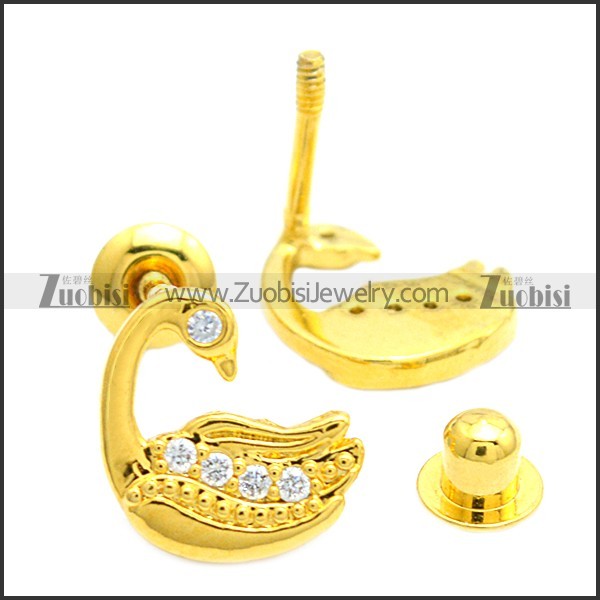 Stainless Steel Earring e002078