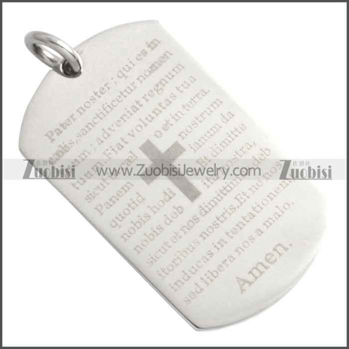 Stainless Steel Pendant p010436S4