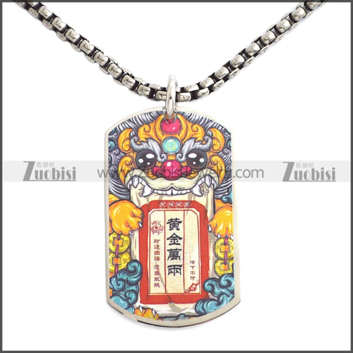 Stainless Steel Pendant p010437S