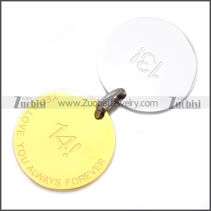 Stainless Steel Pendant p010468SG1