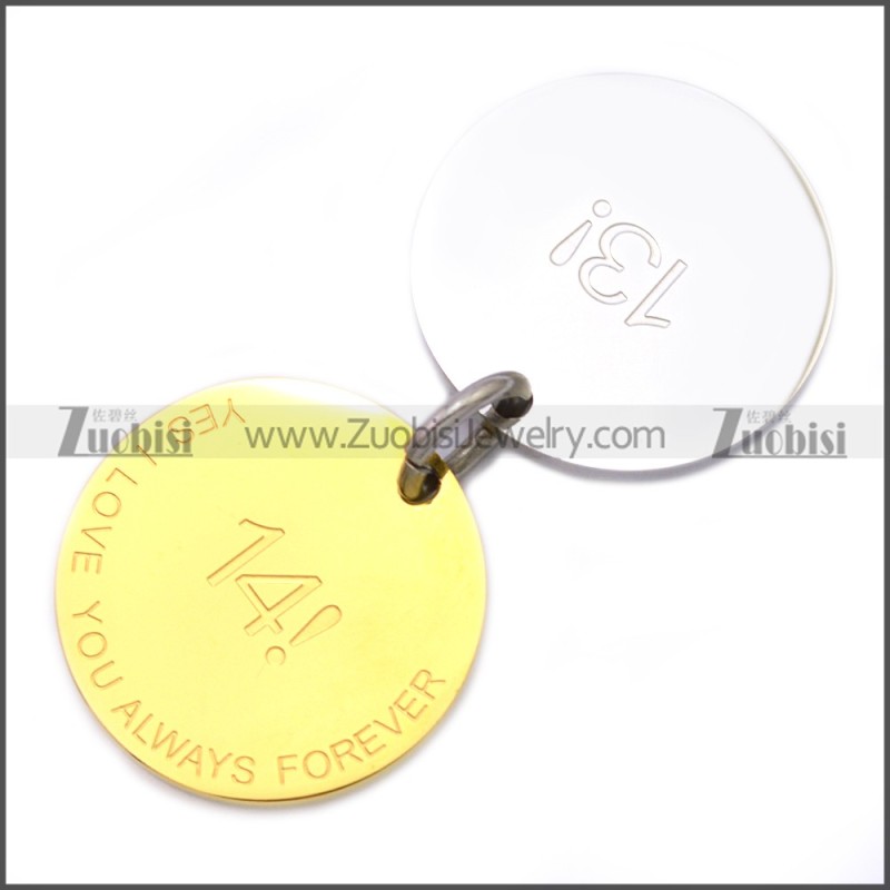 Stainless Steel Pendant p010468SG1