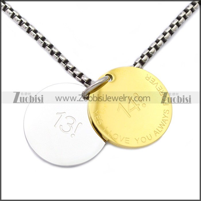 Stainless Steel Pendant p010468SG1