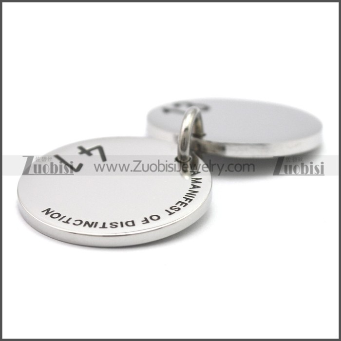 Stainless Steel Pendant p010468S